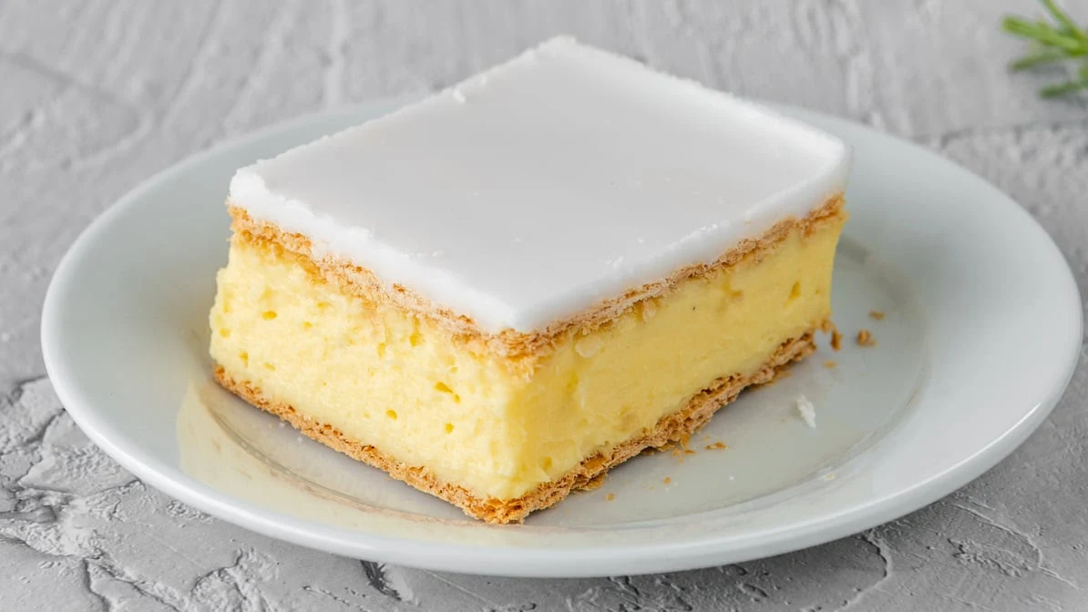 Vanilla Slice, Country Cob Bakery - Springvale