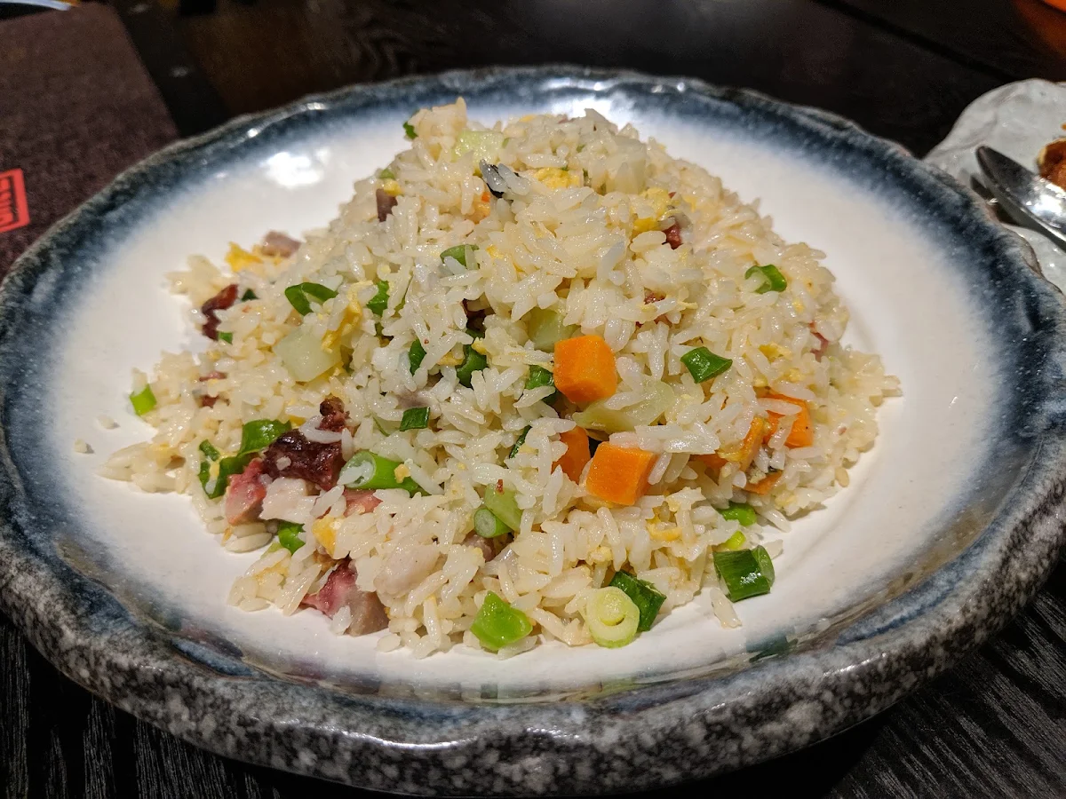Yang Chow Fried Rice – House Roasted BBQ Pork & Shrimps
