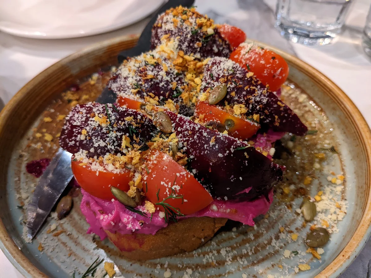 Beetroot Bruschetta, La Cucina