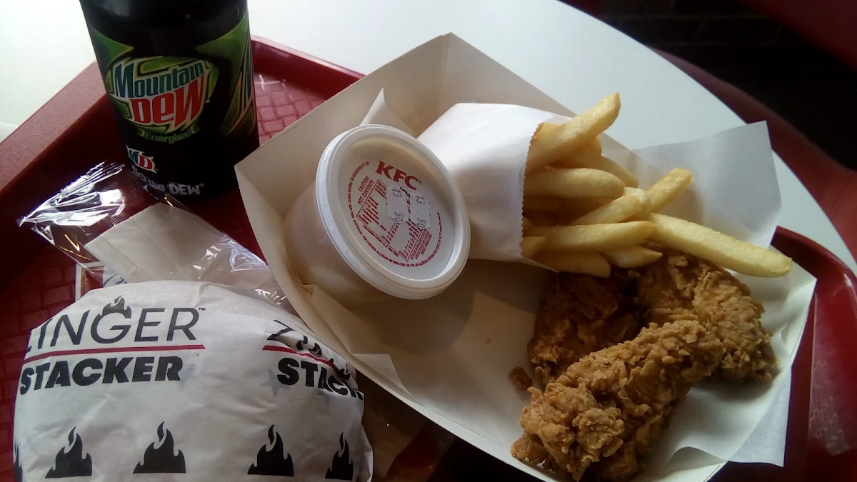Zinger Stacker Meal, KFC Frenchs Forest