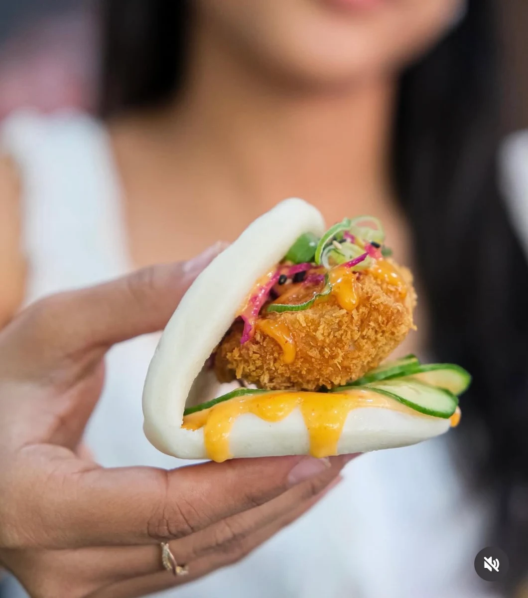 Salmon Bao Buns