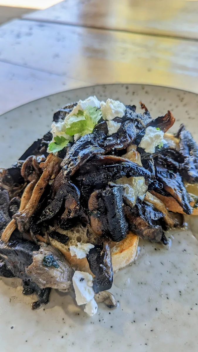 Mushrooms Bruschetta