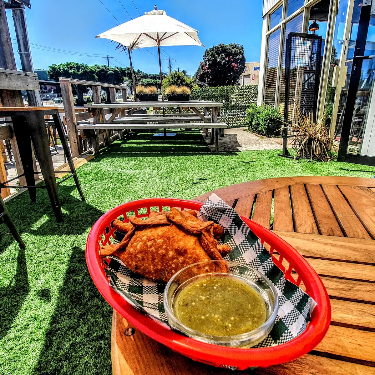 Empanadas, Bandolier Brewing