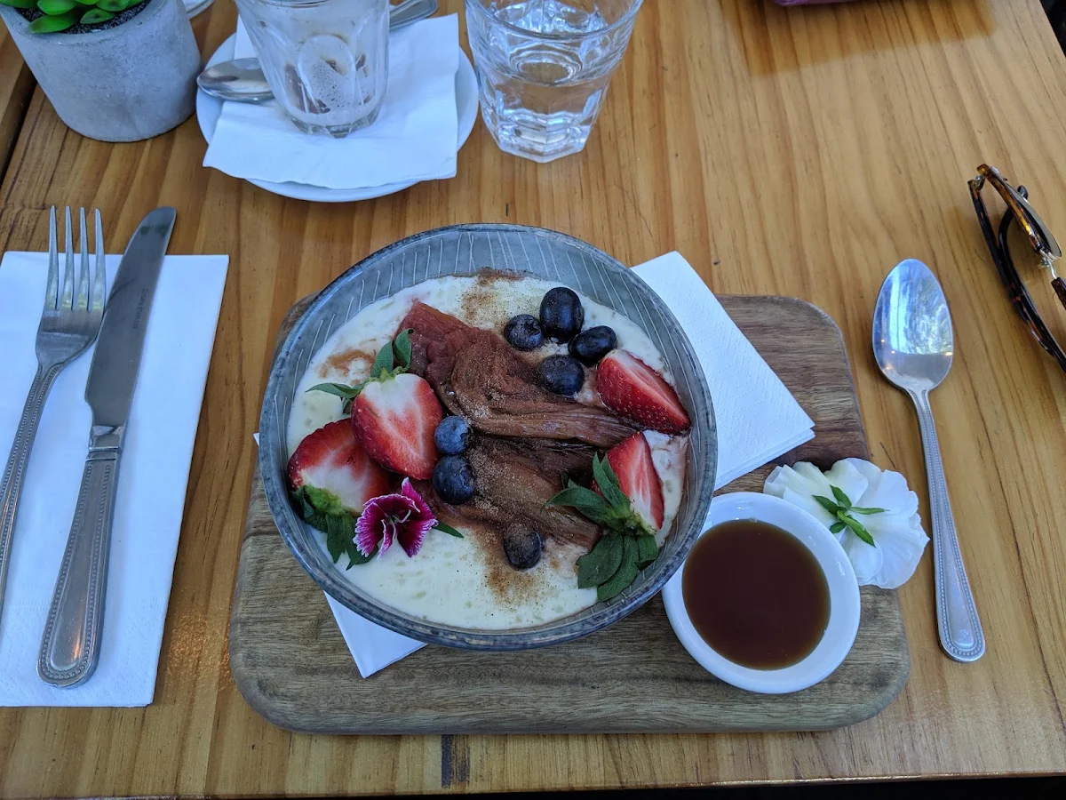 Vanilla Risotto, The Moray Cafe