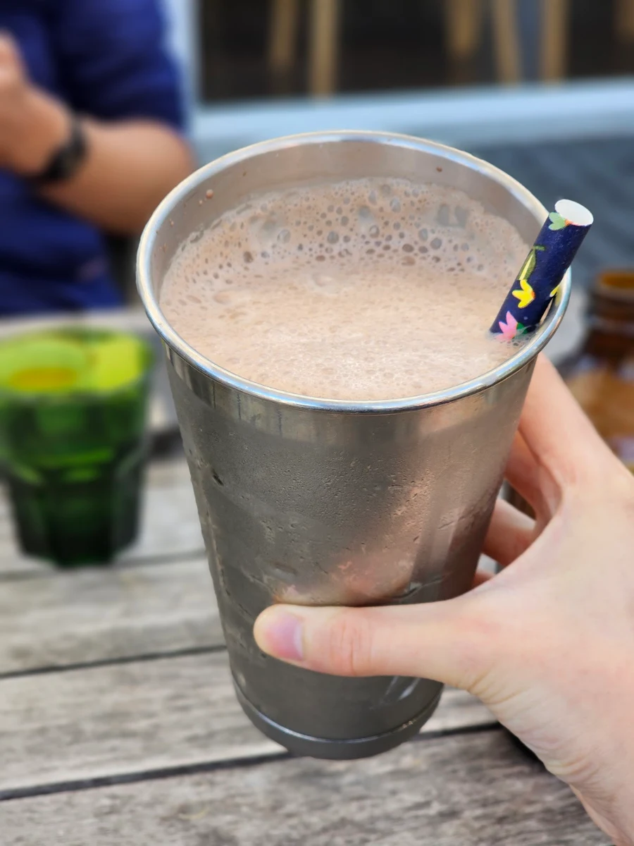 Chocolate Milkshake, The Hilltop Store