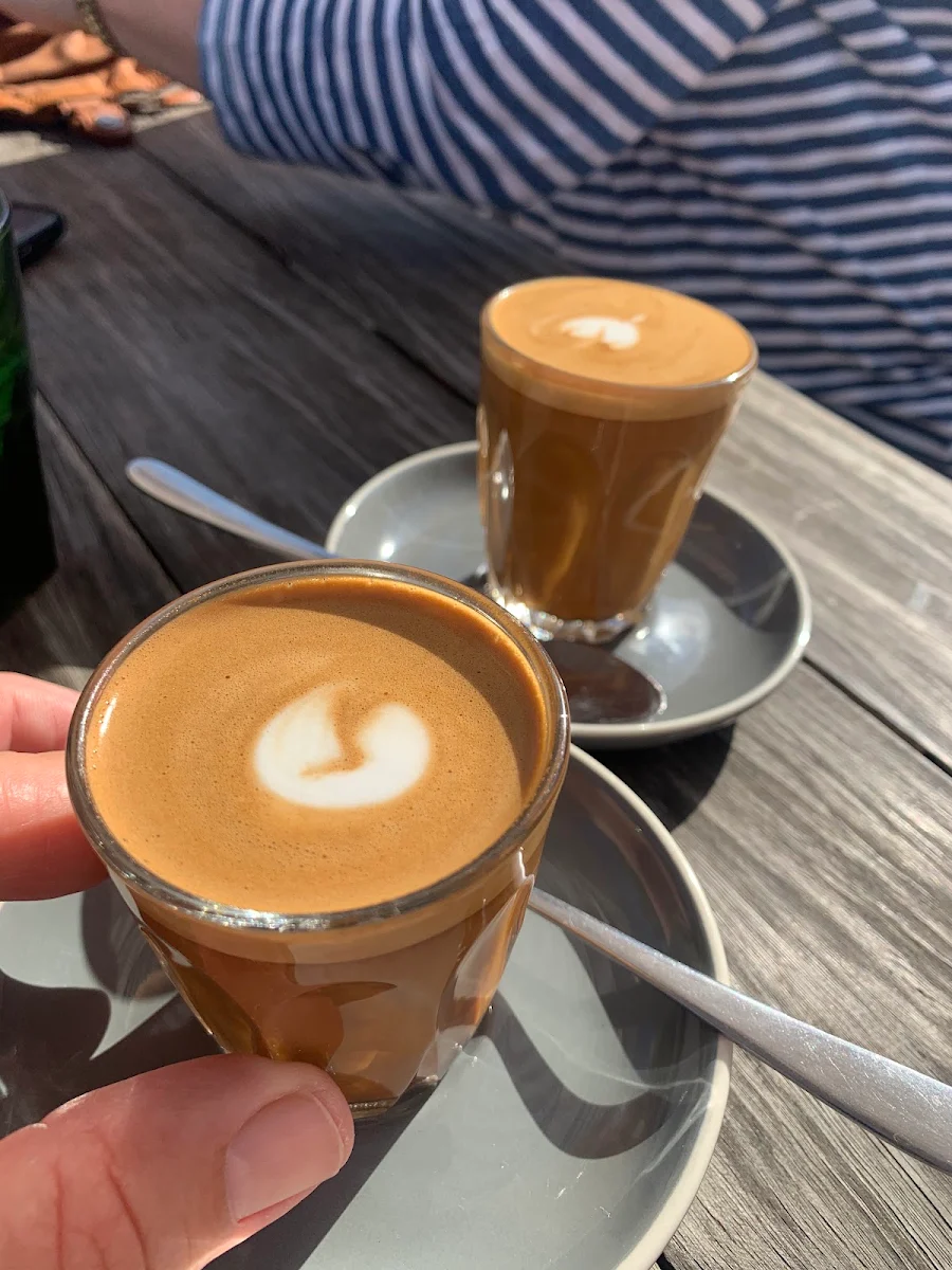 Flat White Coffee, The Hilltop Store