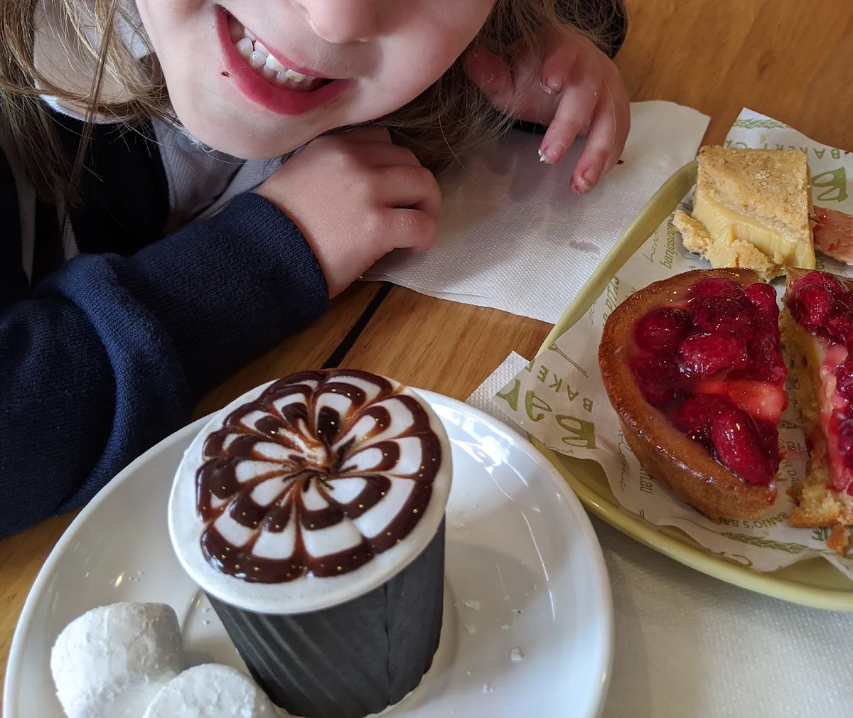 Caramel Slice, Banjo’s Bakery Café – Lindisfarne