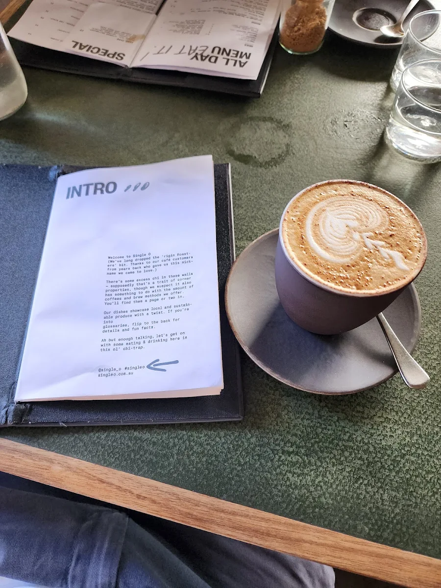 Cappuccino, Single O Surry Hills