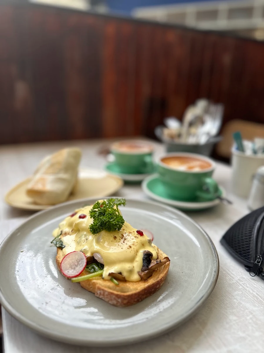 Egg Benedict, The Caffeine Garden