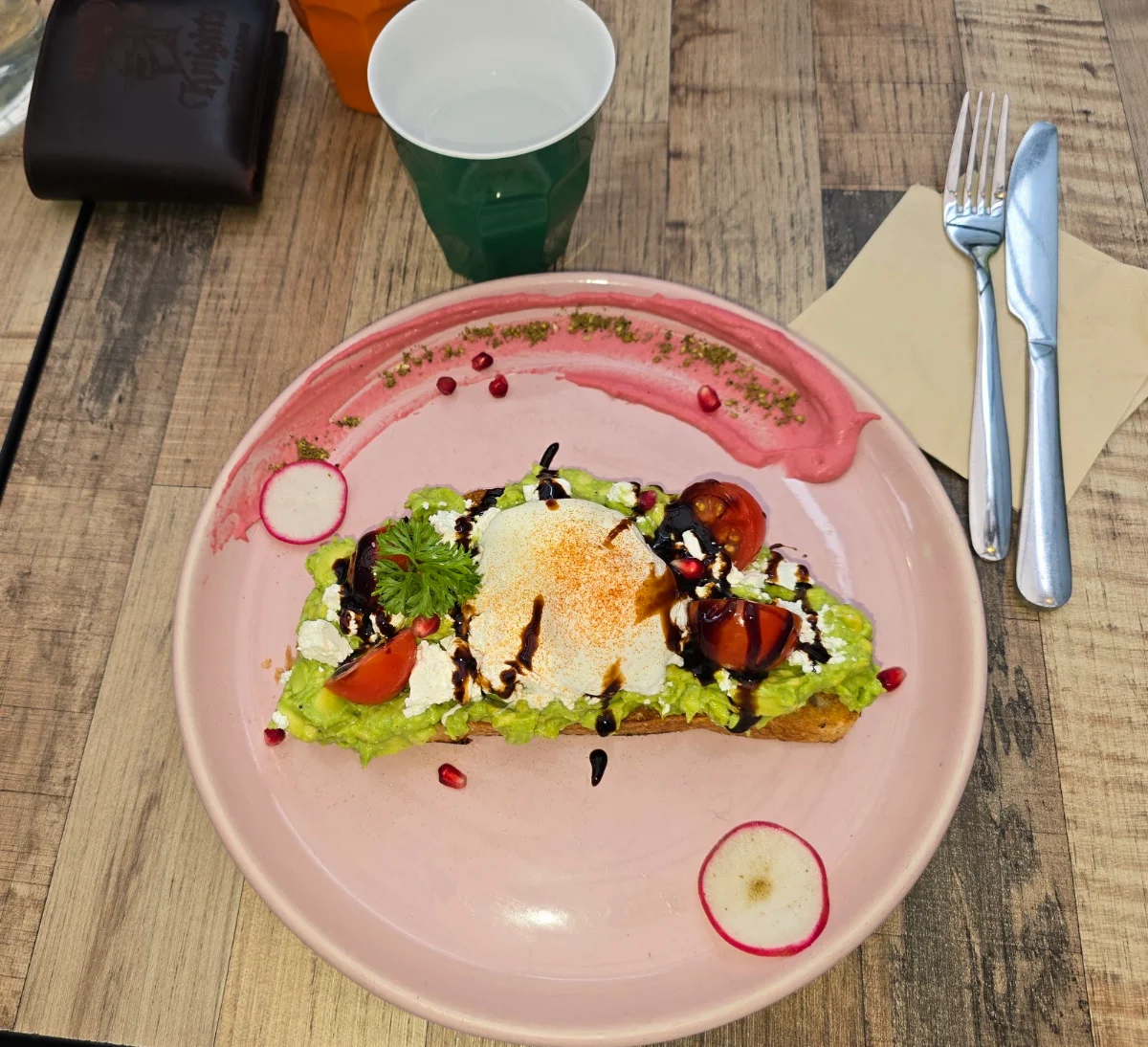 Smashed Avo, The Caffeine Garden