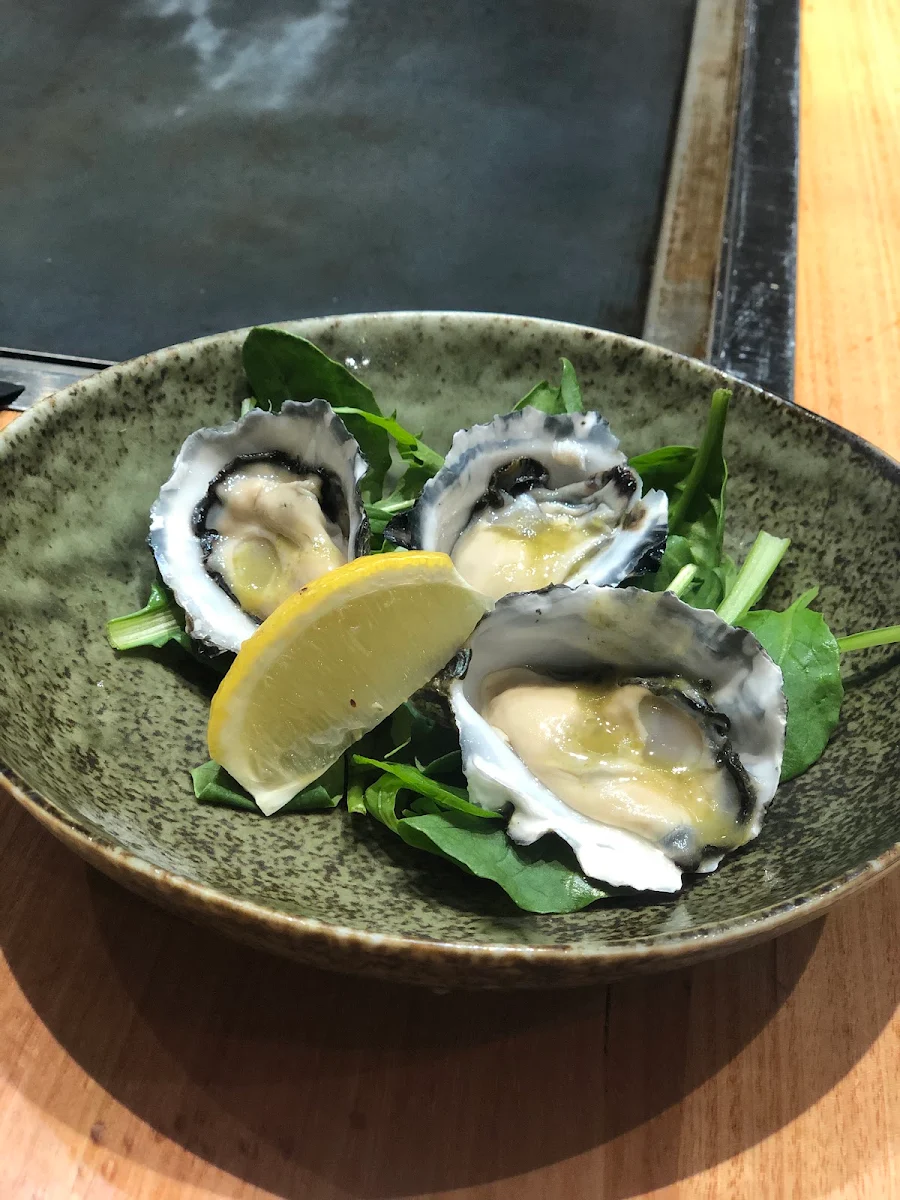 Oysters with Yuzu Sauce 3 pcs