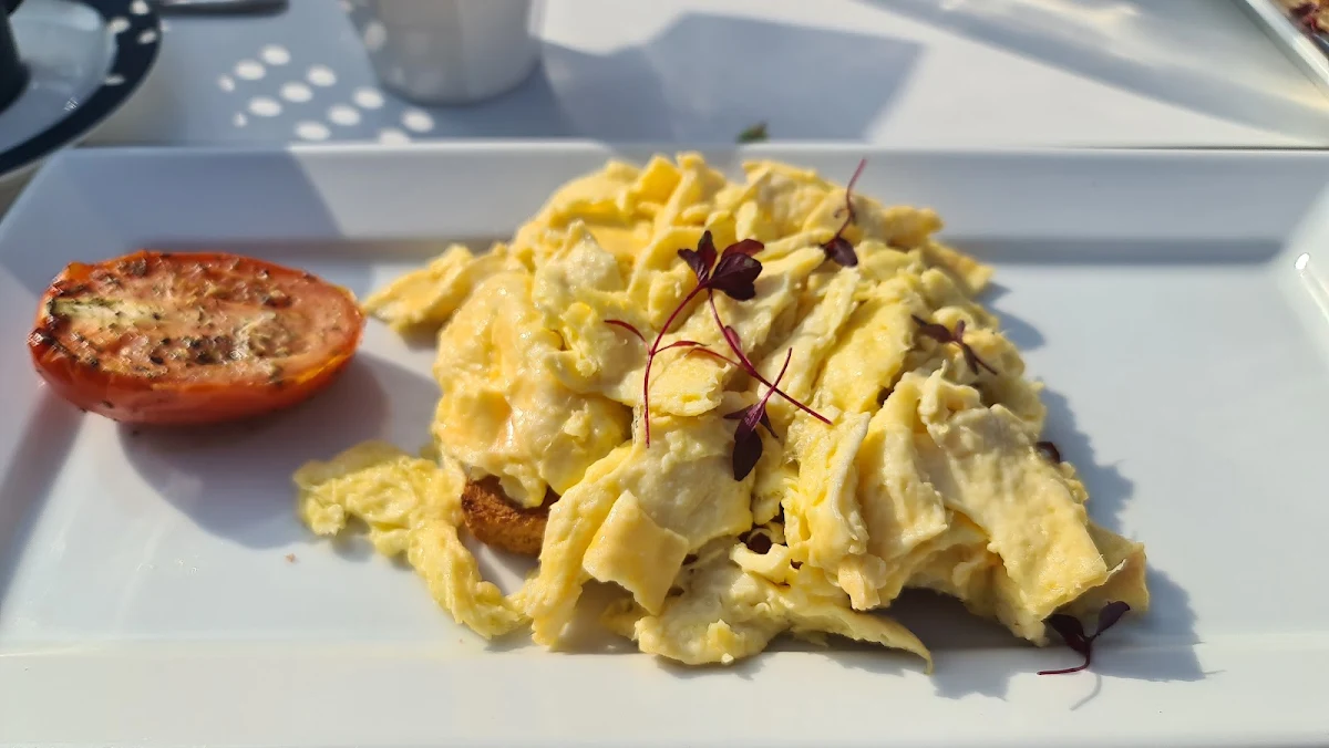 Scrambled Eggs, Limani Bar & Mezze (formerly the Boat Shed)