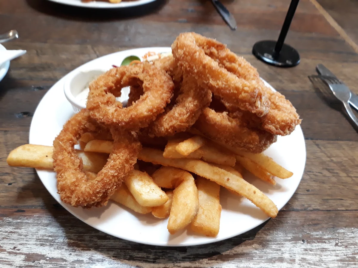 Calamari and Chips