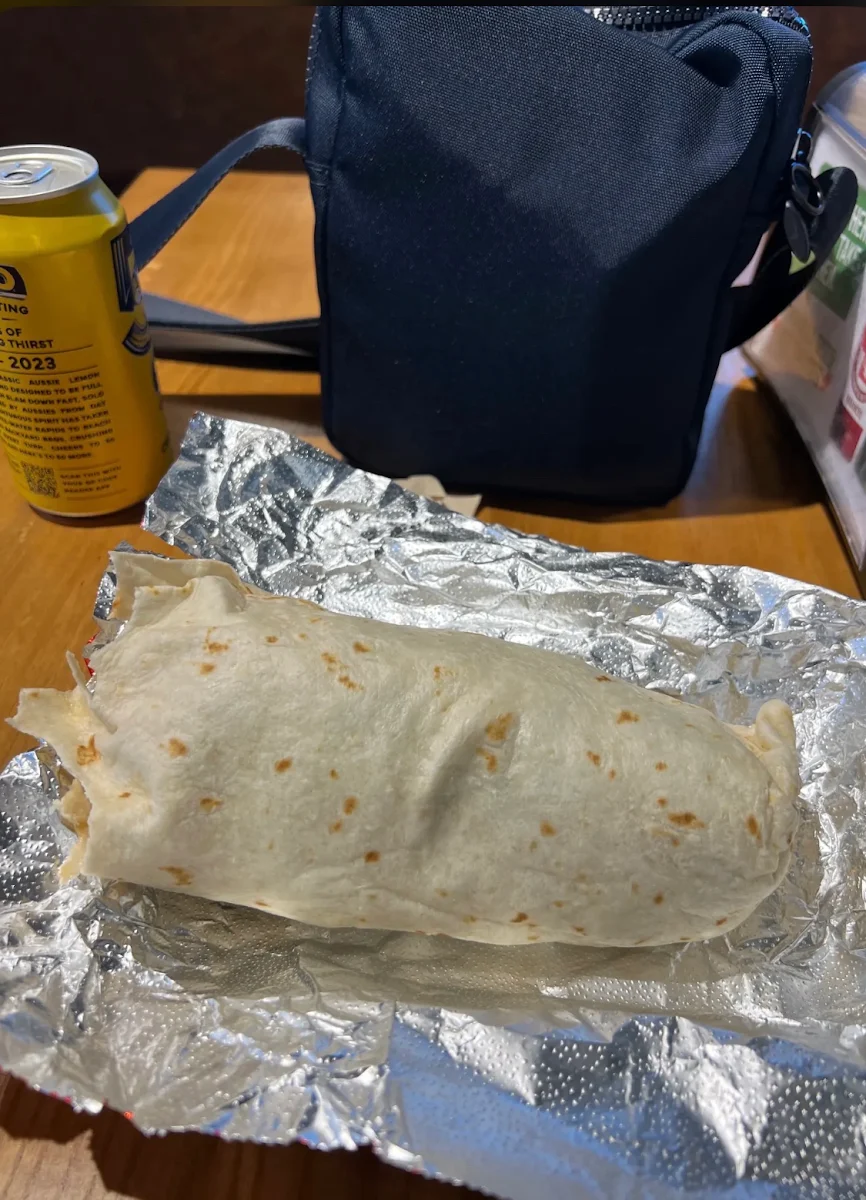 Regular Burrito, Mad Mex DFO Perth