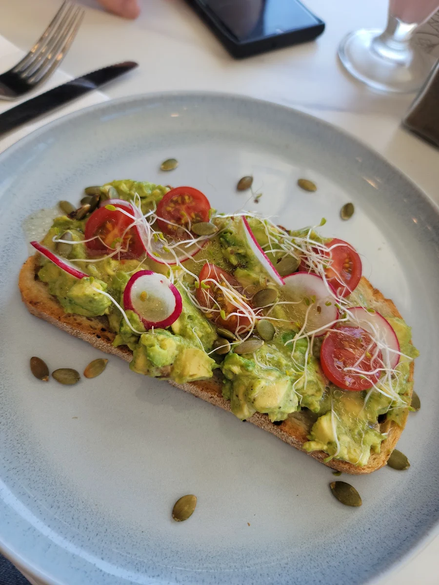Smashed Avo Vegan, Ridge Cafe