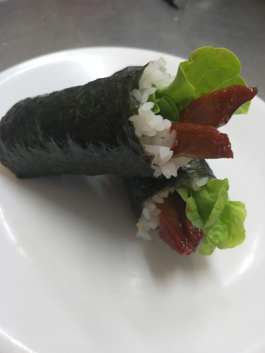 BBQ Pork Sushi Roll