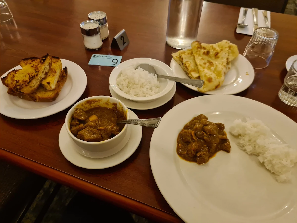 Bukra Gosht or Goat Curry with Jasmin Rice