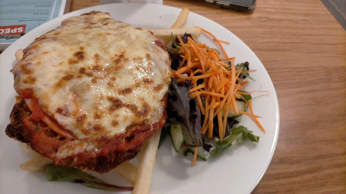 Chicken Parmigiana Dinner Salad