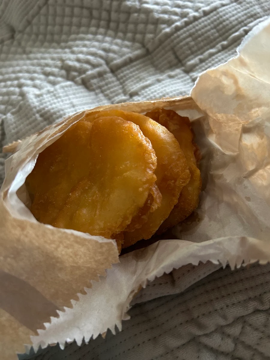 Pineapple Fritter, Waterdale Fish & Chips