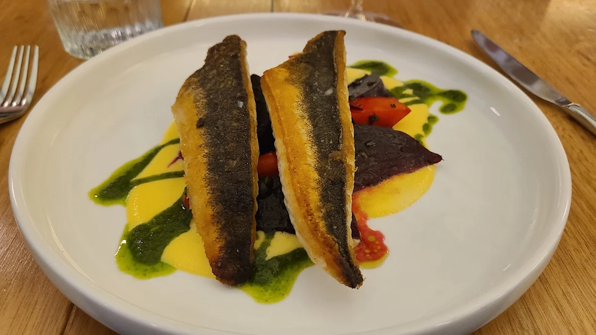 Polenta Chips Black Truffle Sauce