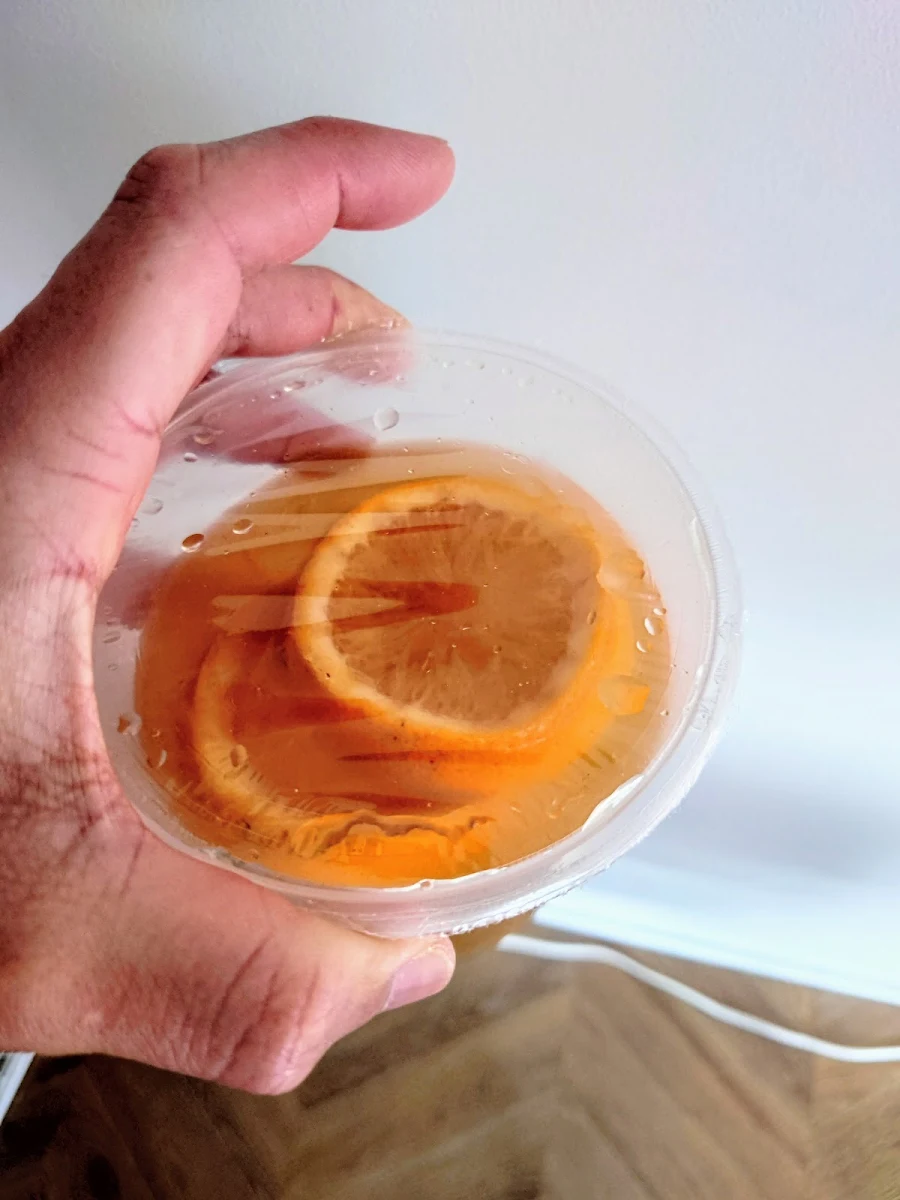 Orange Tea, 200°C Pan Daily Bakery