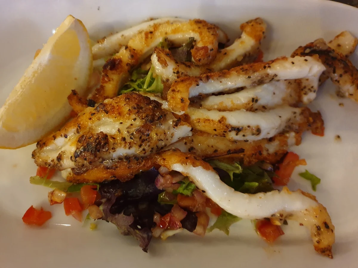 Calamari, The Balcony Restaurant