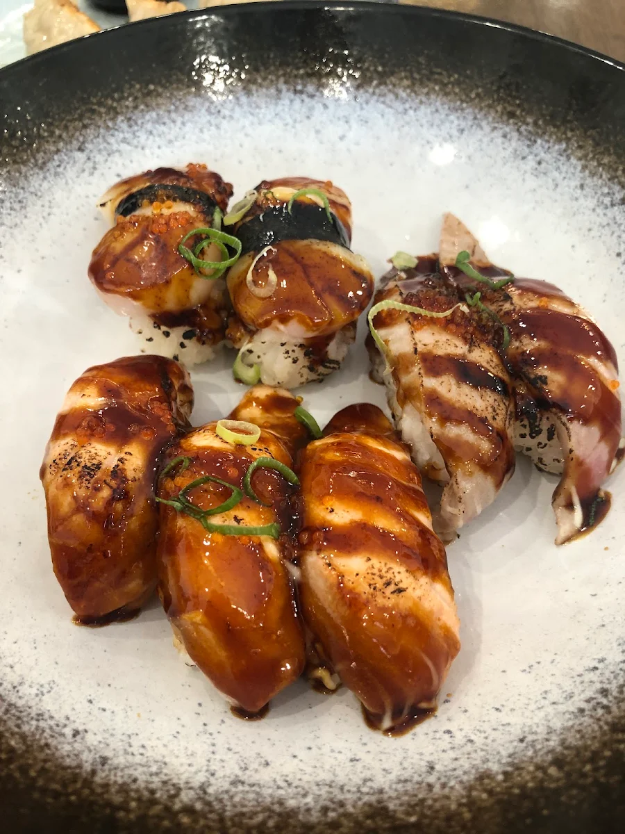 Grilled Salmon Nigiri