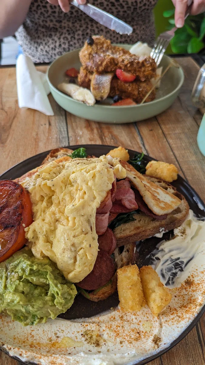 Big Breakfast Plate French Toast Breakfast