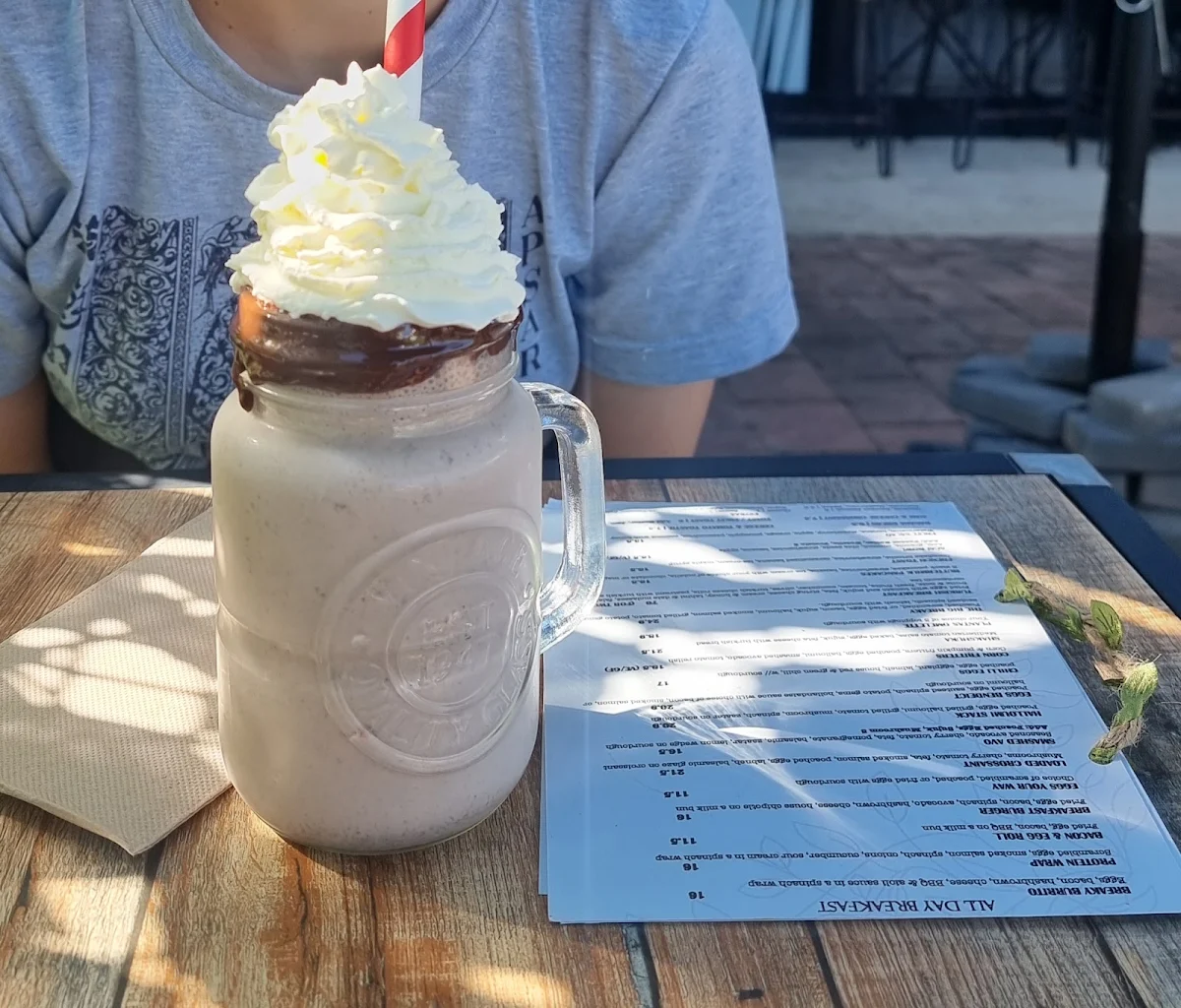 Milk Belgian Chocolate Thickshake