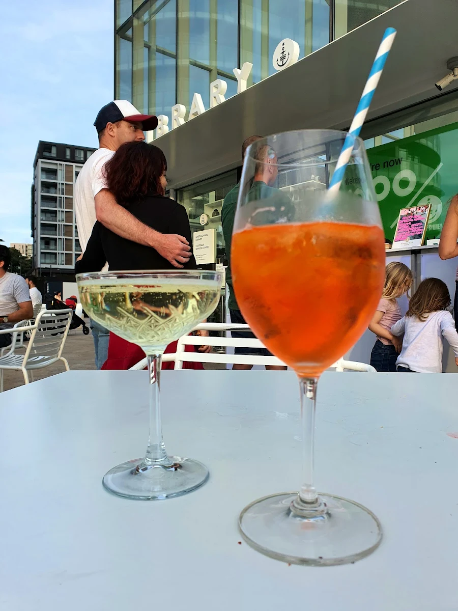 Aperol Spritz, Bar Noun (Green Square Acai)