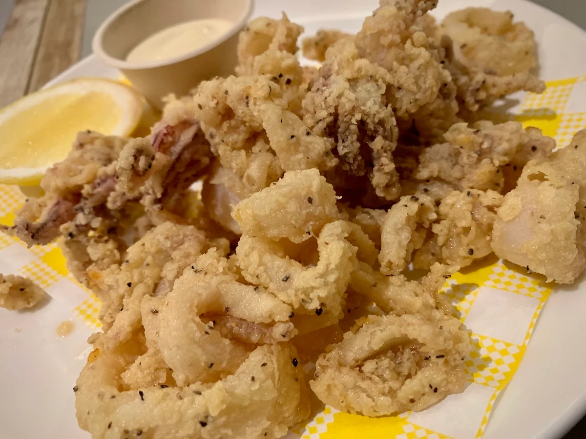Flash Fried Calamari, Foys Kirribilli