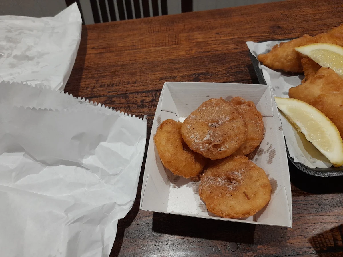 Pineapple Fritters, Maddigan's Seafood