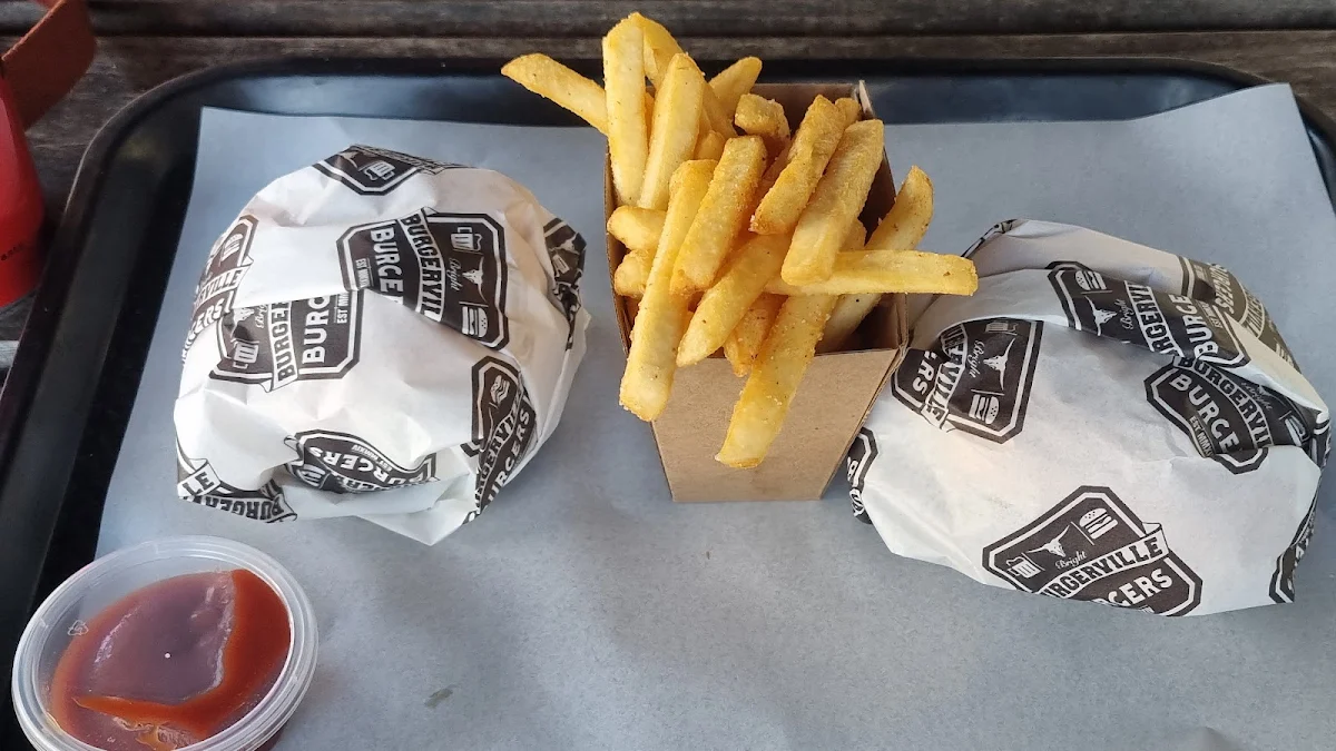I'm a Vegan Burger and Fries