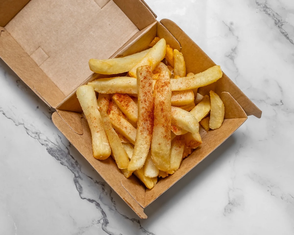Large Chips, Noti's Souvlaki on Bay