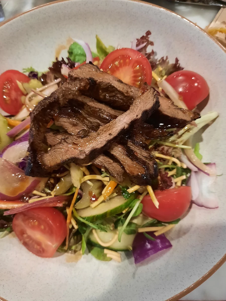 Thai Beef Salad, Tudor Hotel Tamworth