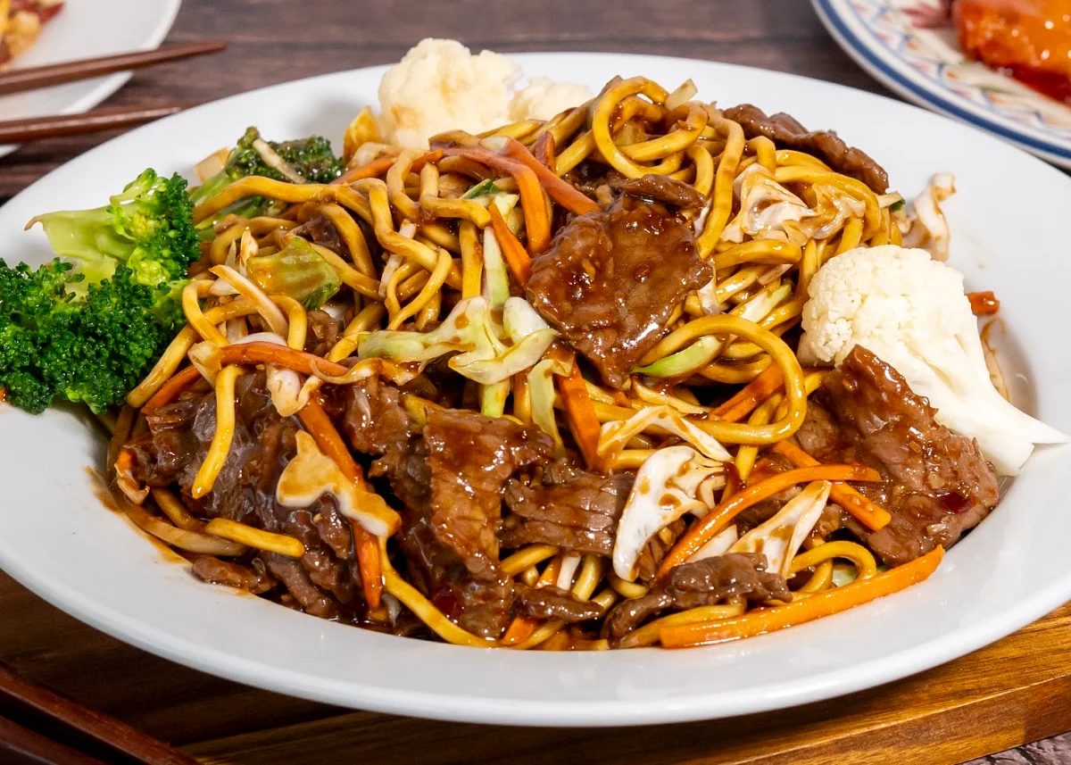 Black Bean Beef - Wok Tossed Noodles 6