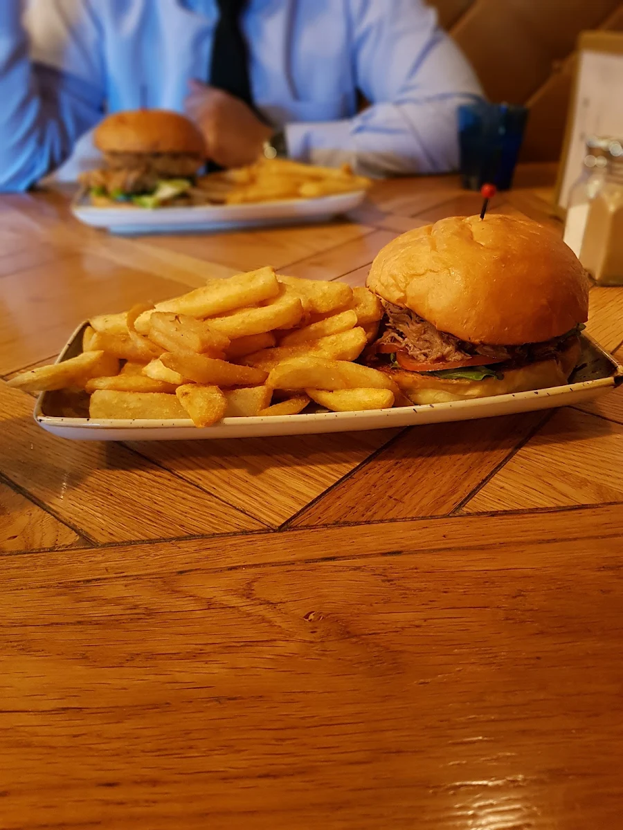 Pulled Lamb Burger, Gregory Hills Hotel