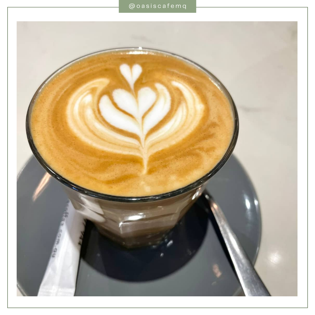 Flat White, Oasis Cafe Macquarie Centre