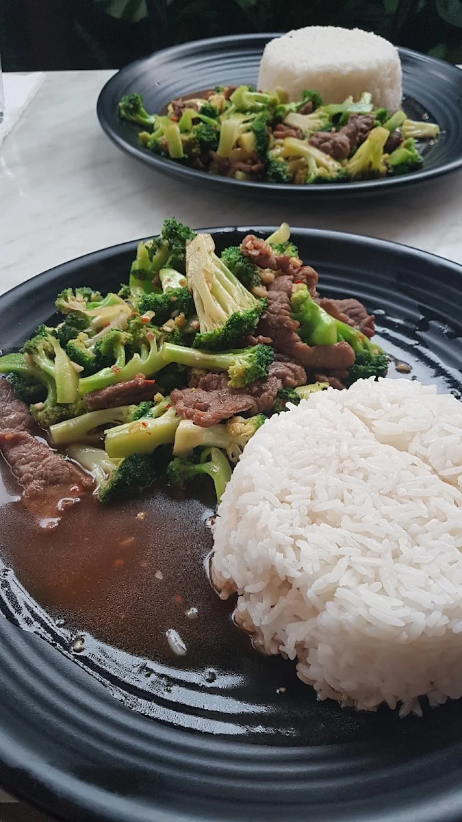Beef and Broccoli, Thai Garden Restaurant