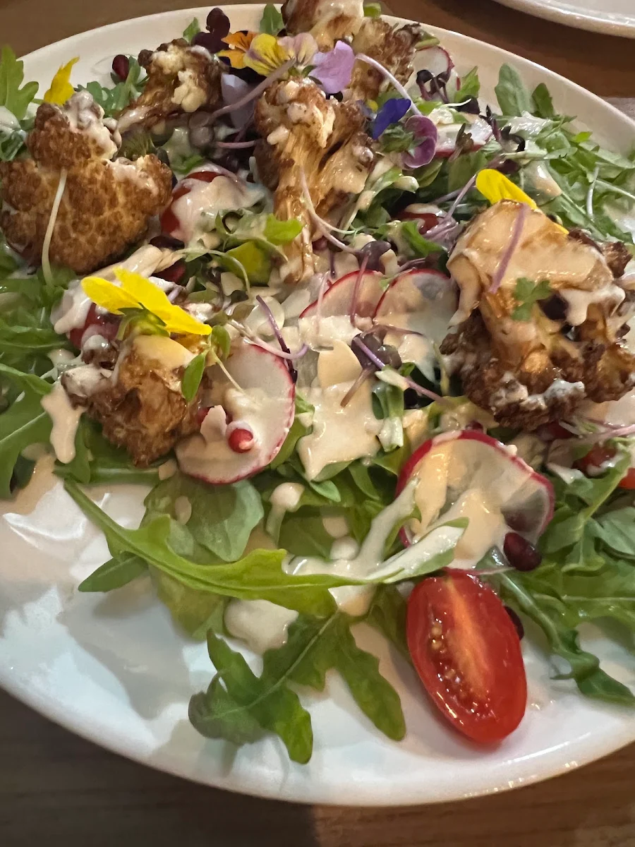 Cauliflower Salad, Thai Garden Restaurant