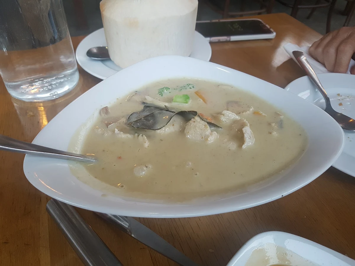 Thai Green Curry, Thai Garden Restaurant