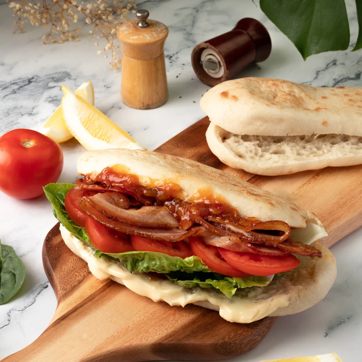 blt Roll, The Naked Duck Campbell