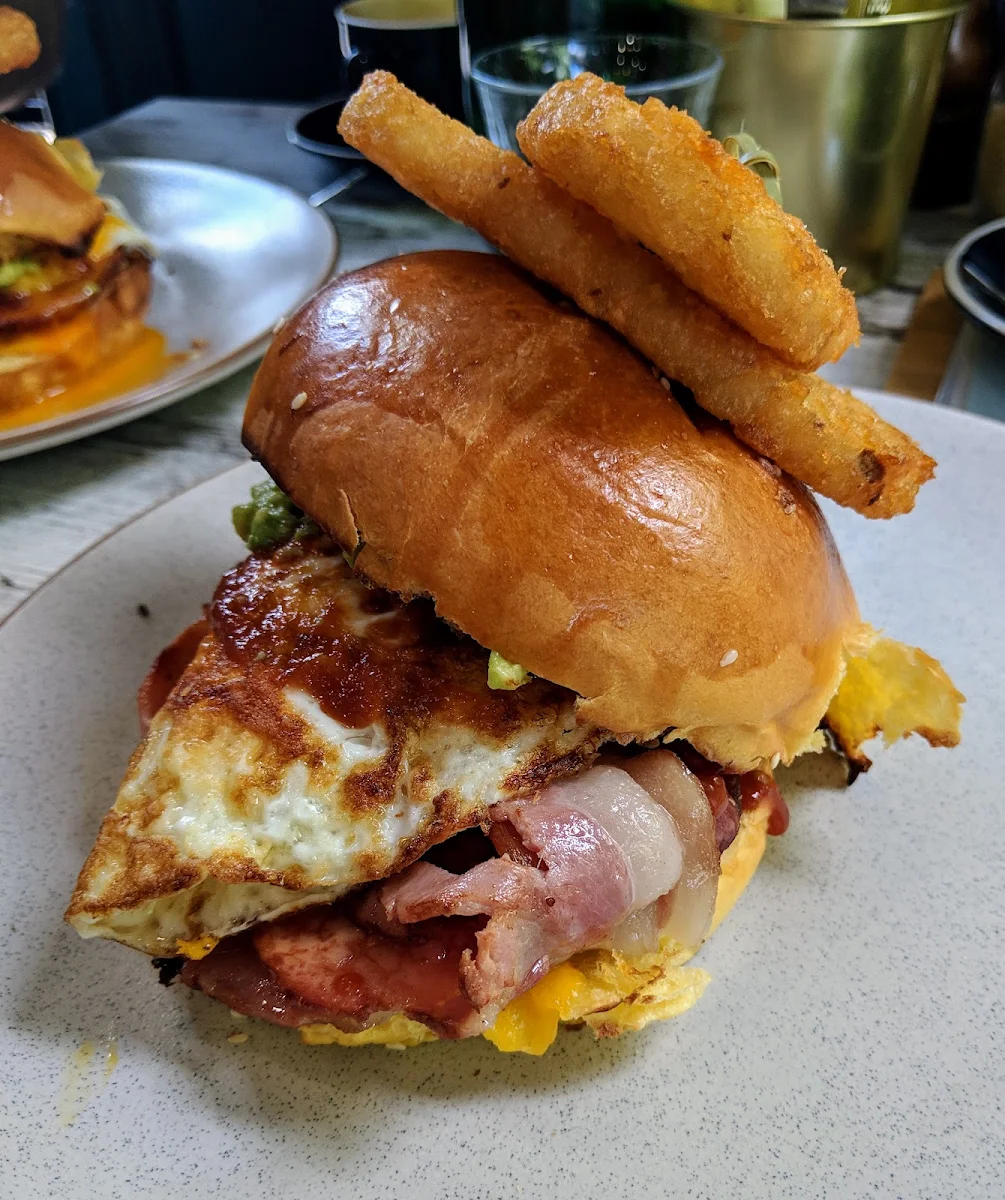 Bacon & Egg Roll, Cedarwood Cafe