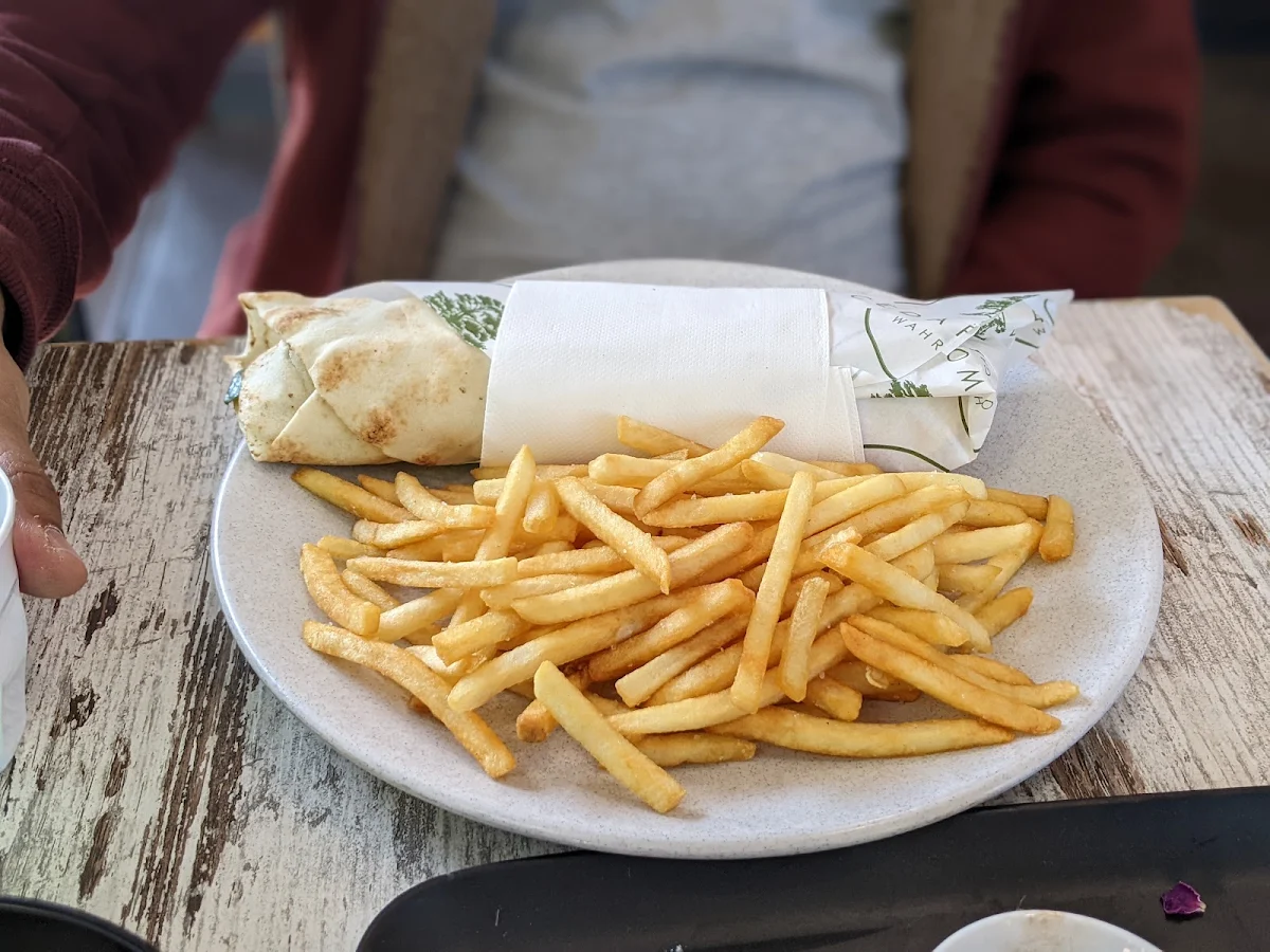 Shawarma Wrap, Cedarwood Cafe