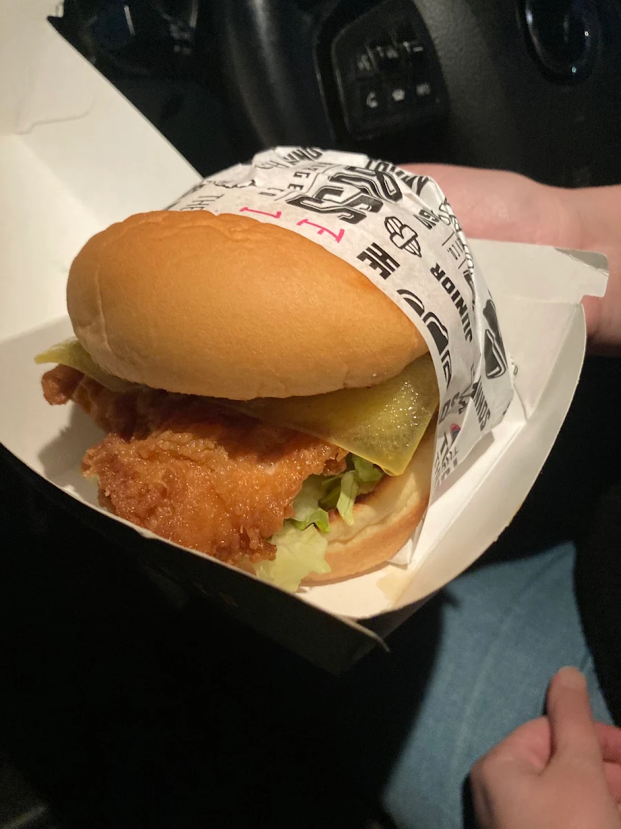 Chicken Burger, Boss Burger Co. Warrnambool