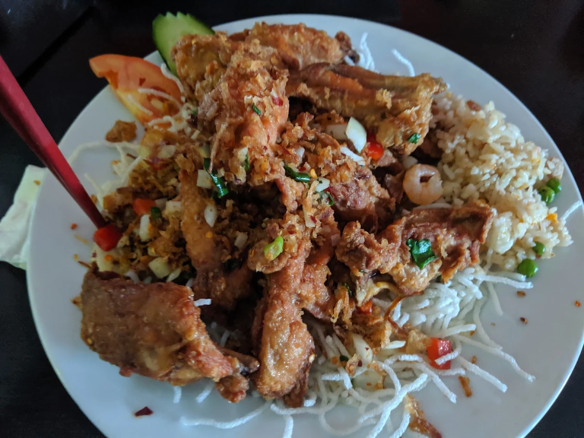 Lemon Grass & Chilli Chicken with Rice