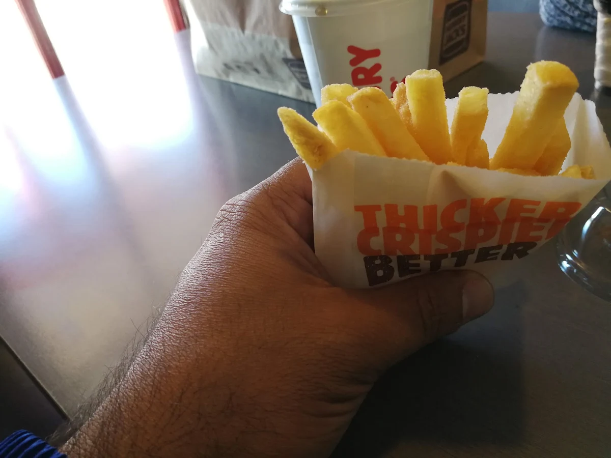 Fries, Hungry Jack's Burgers Tamworth