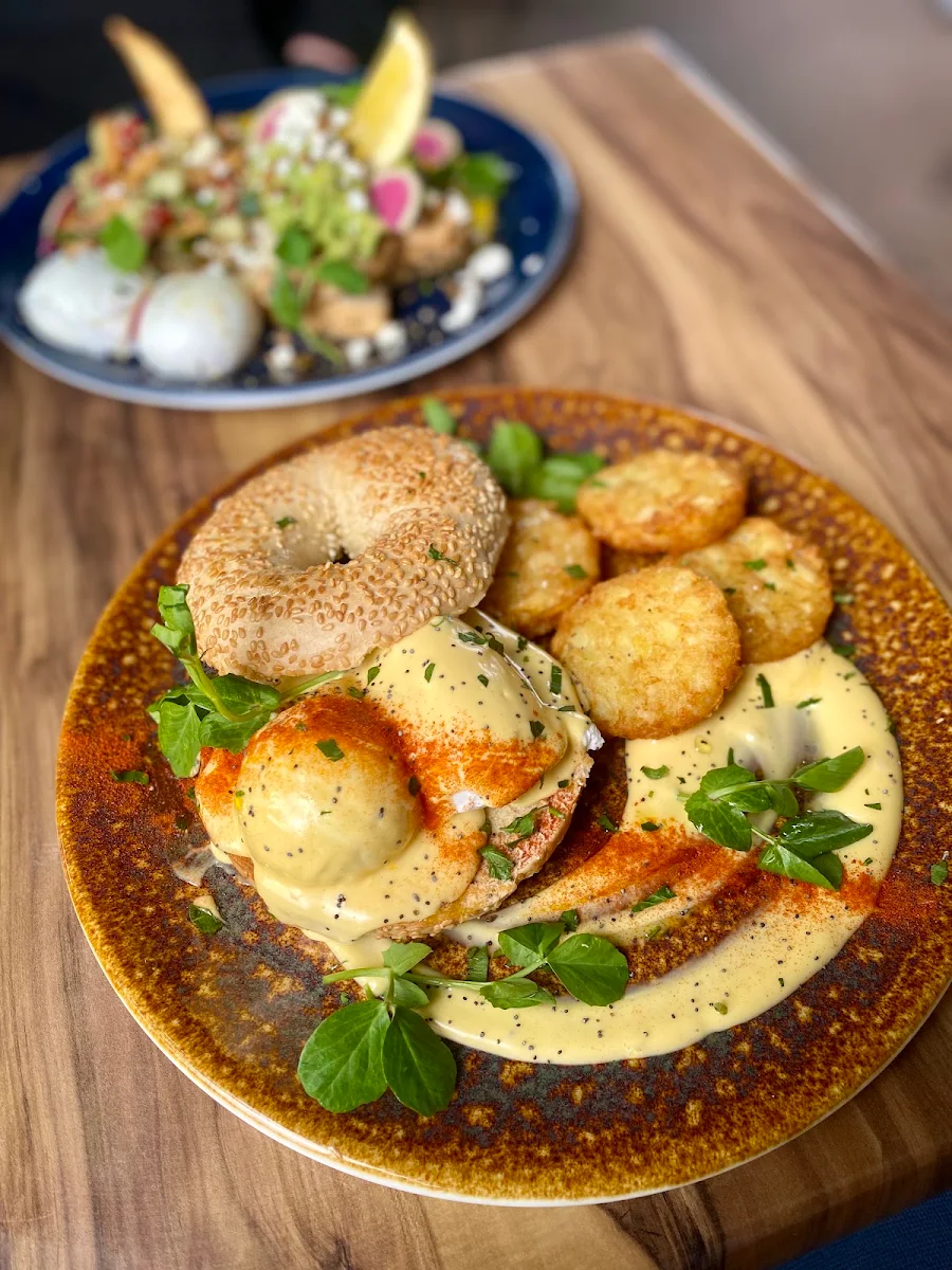 New York Bagel Benedict