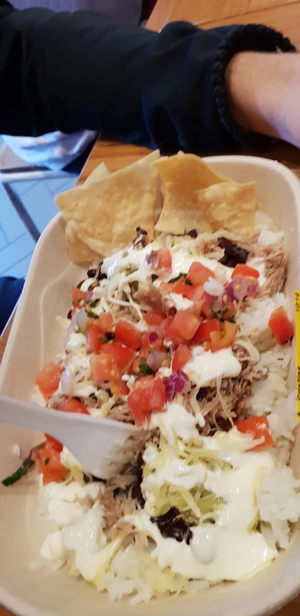 Pulled Pork Burrito Bowl