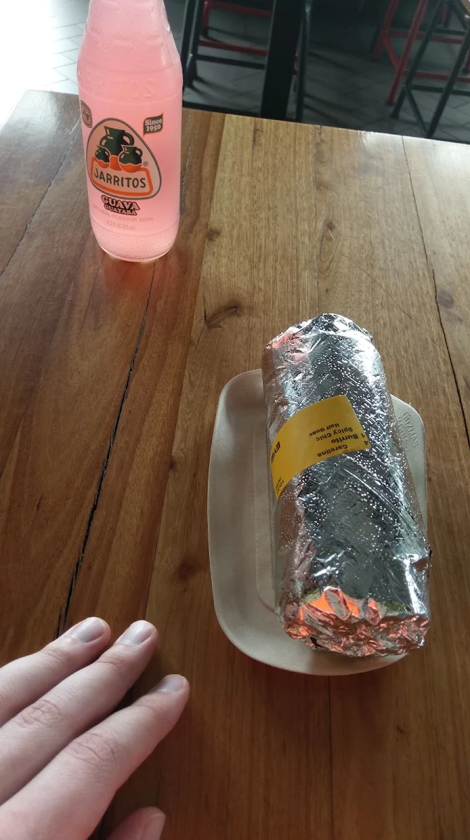 Spicy Chicken Burrito